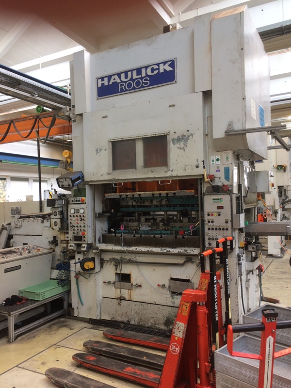 Haulick RV 160-1600 R Stanspress PR2467, begagnad