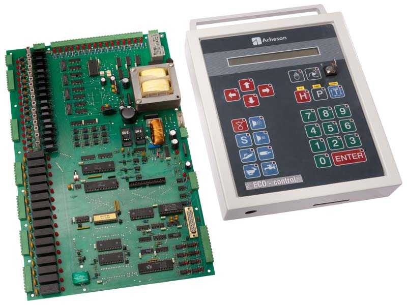 Elektronisk modul för Achesons sprutmaskiner ECO-control