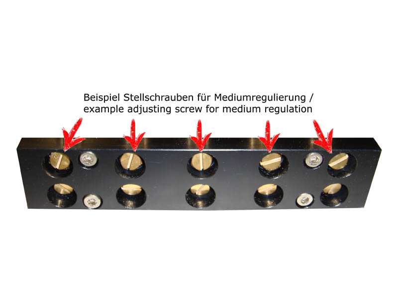 Sprutverktyg med 2x9 standardmunstycken